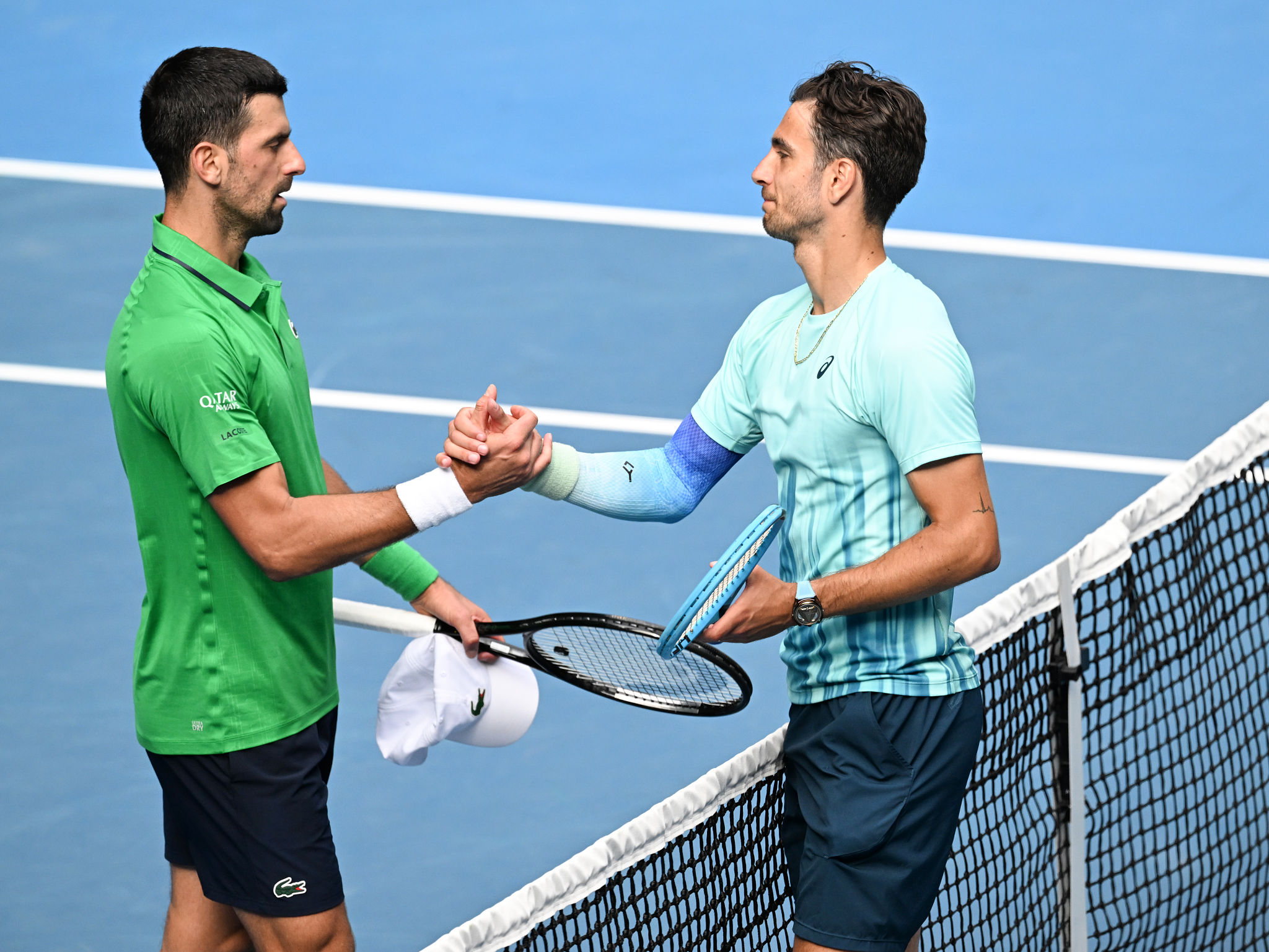 Australian Open, Musetti: “Peccato per l’infortunio. Temo lo strappo”