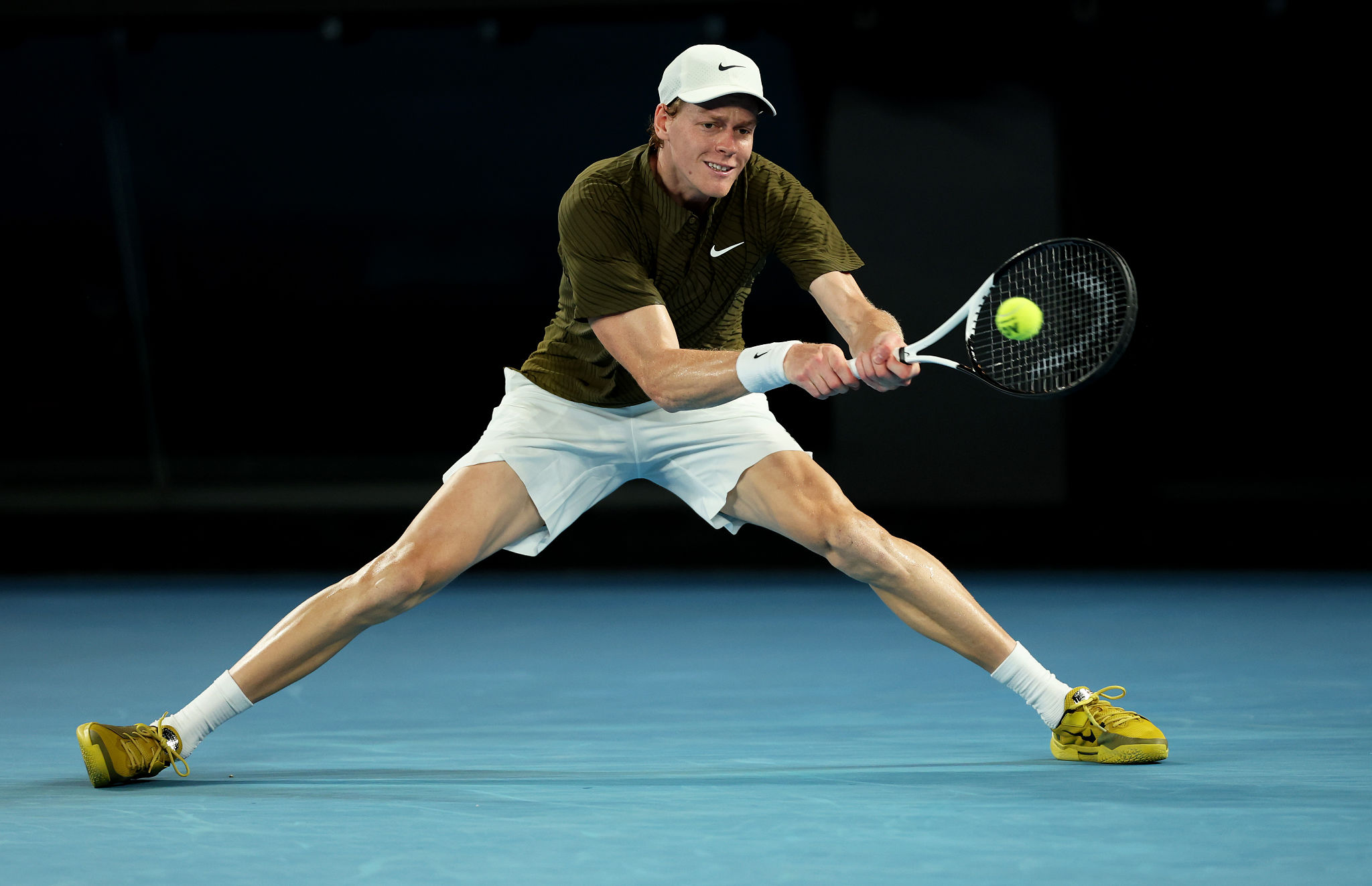 Jannik Sinner torna in California. Primo allenamento a Indian Wells