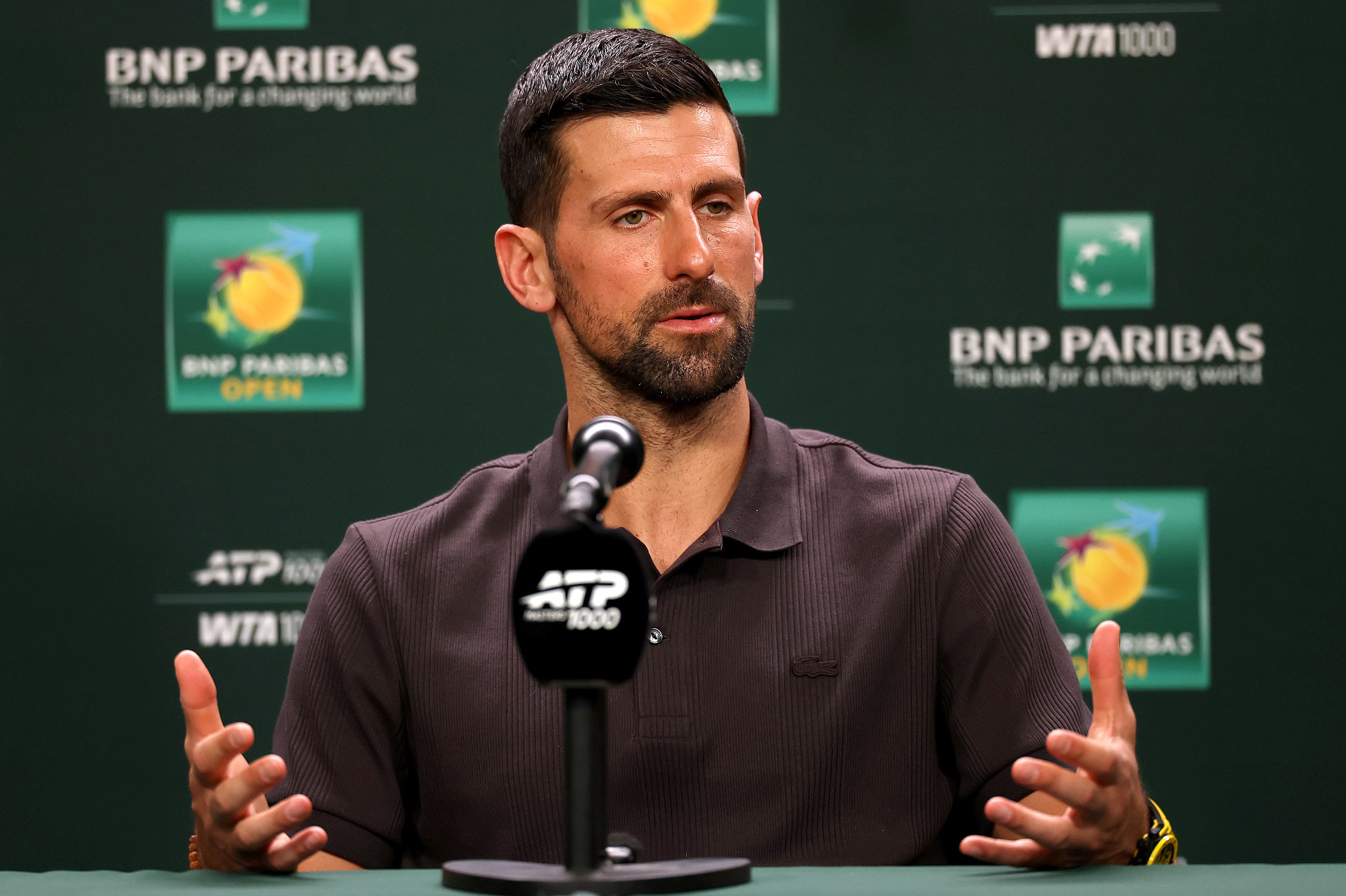 Djokovic a Indian Wells: “La fame non manca, posso ancora battere i migliori”