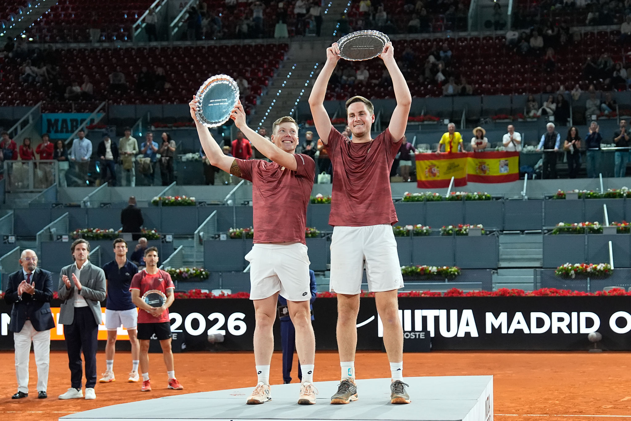 Heliovaara e Patten trionfano nel doppio a Madrid, conquistando il secondo Masters 1000