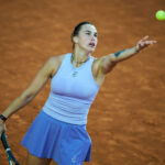 Sabalenka a Roma per la rivincita: primo allenamento al Foro Italico