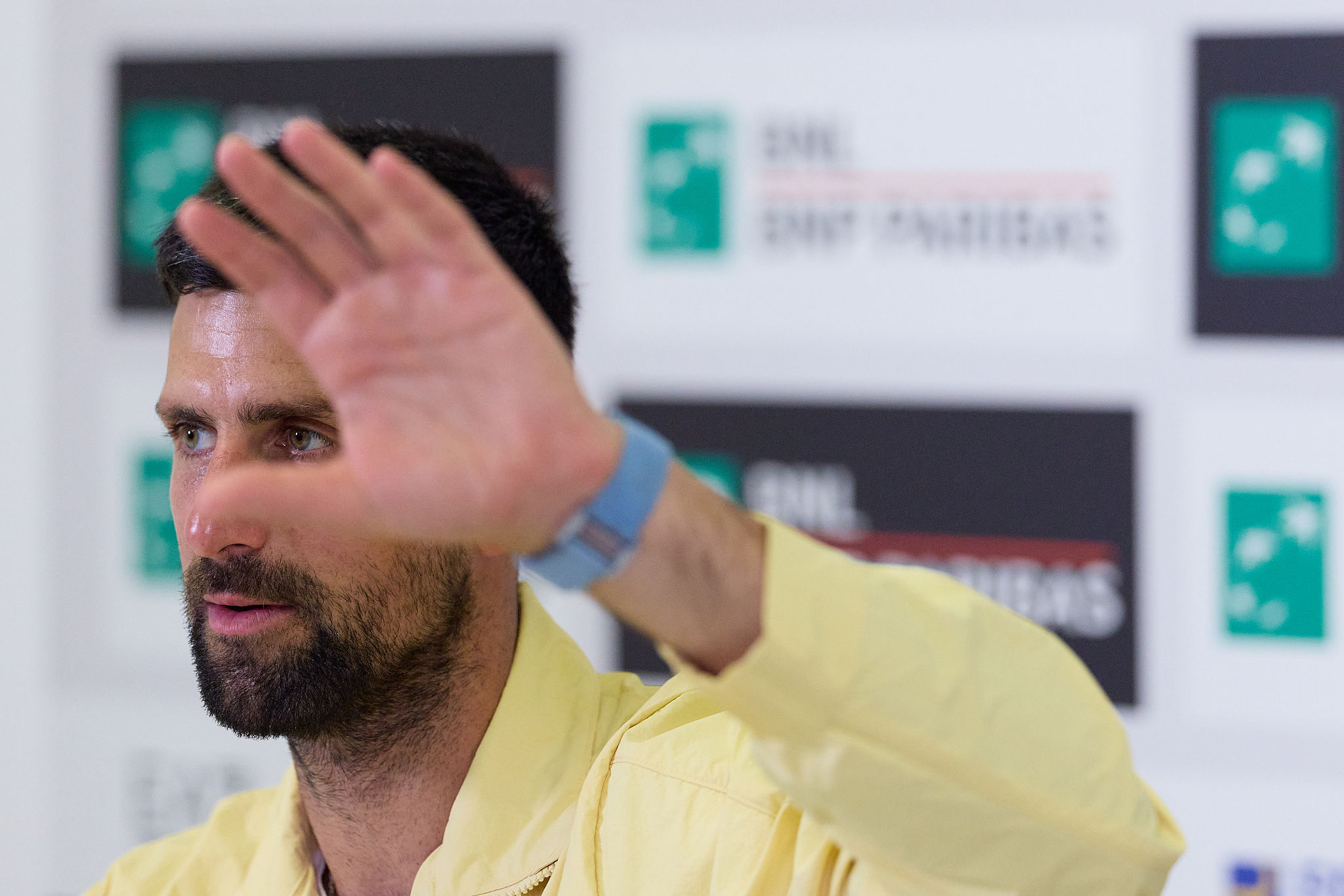 Djokovic a Roma: "Sto bene, felice di giocare qui"