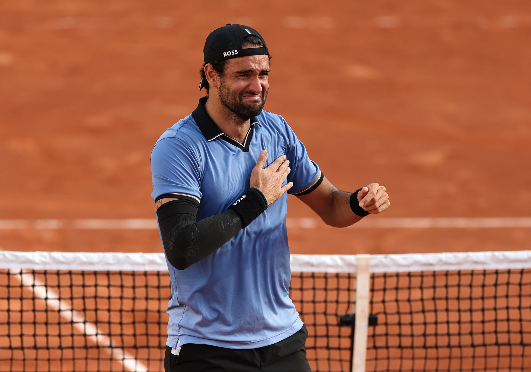 Berrettini, rammarico per il finale: "Avrei meritato di più"