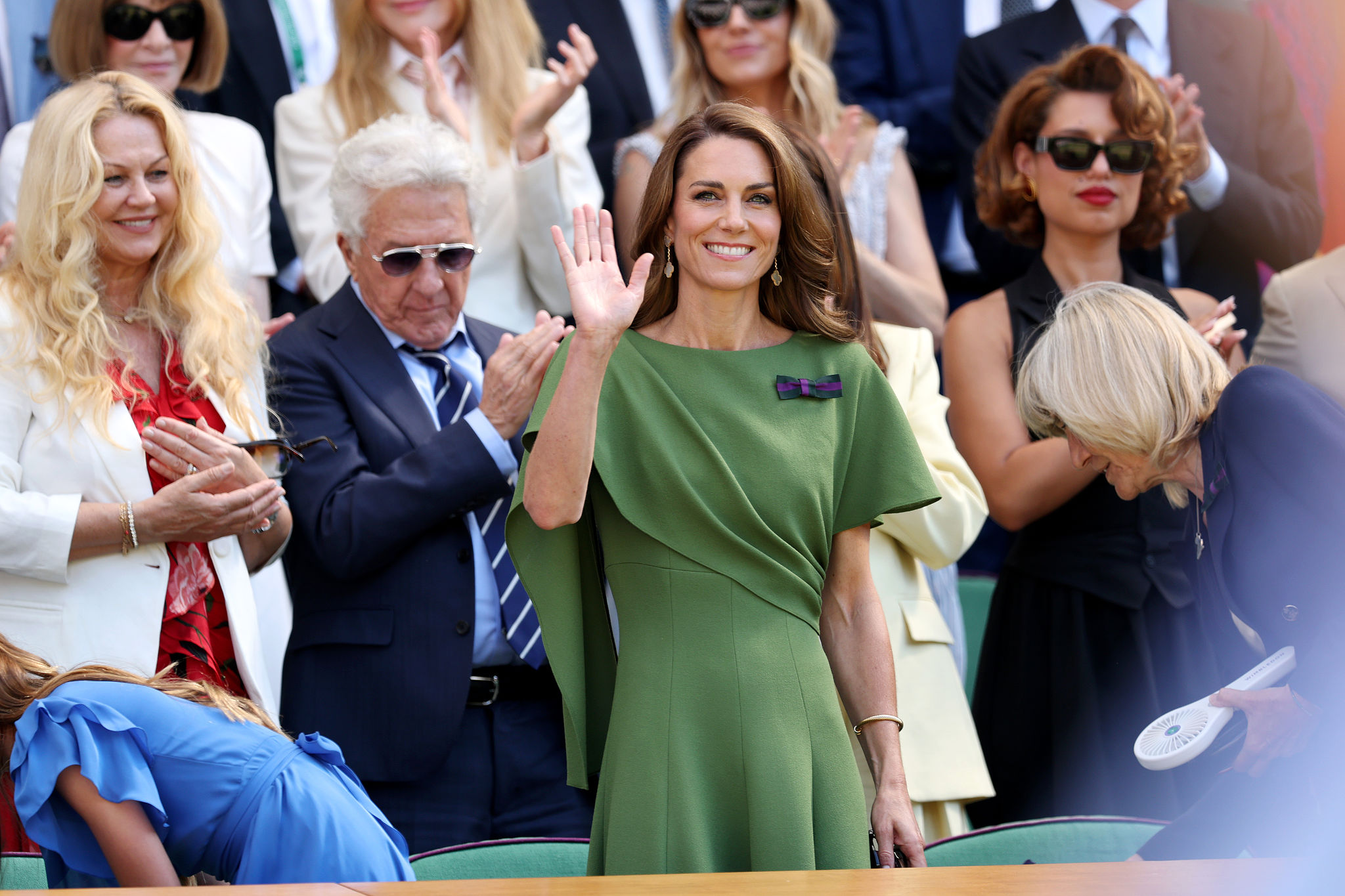 Wimbledon, anche la Principessa Kate sugli spalti per la finale tra Sinner e Zverev