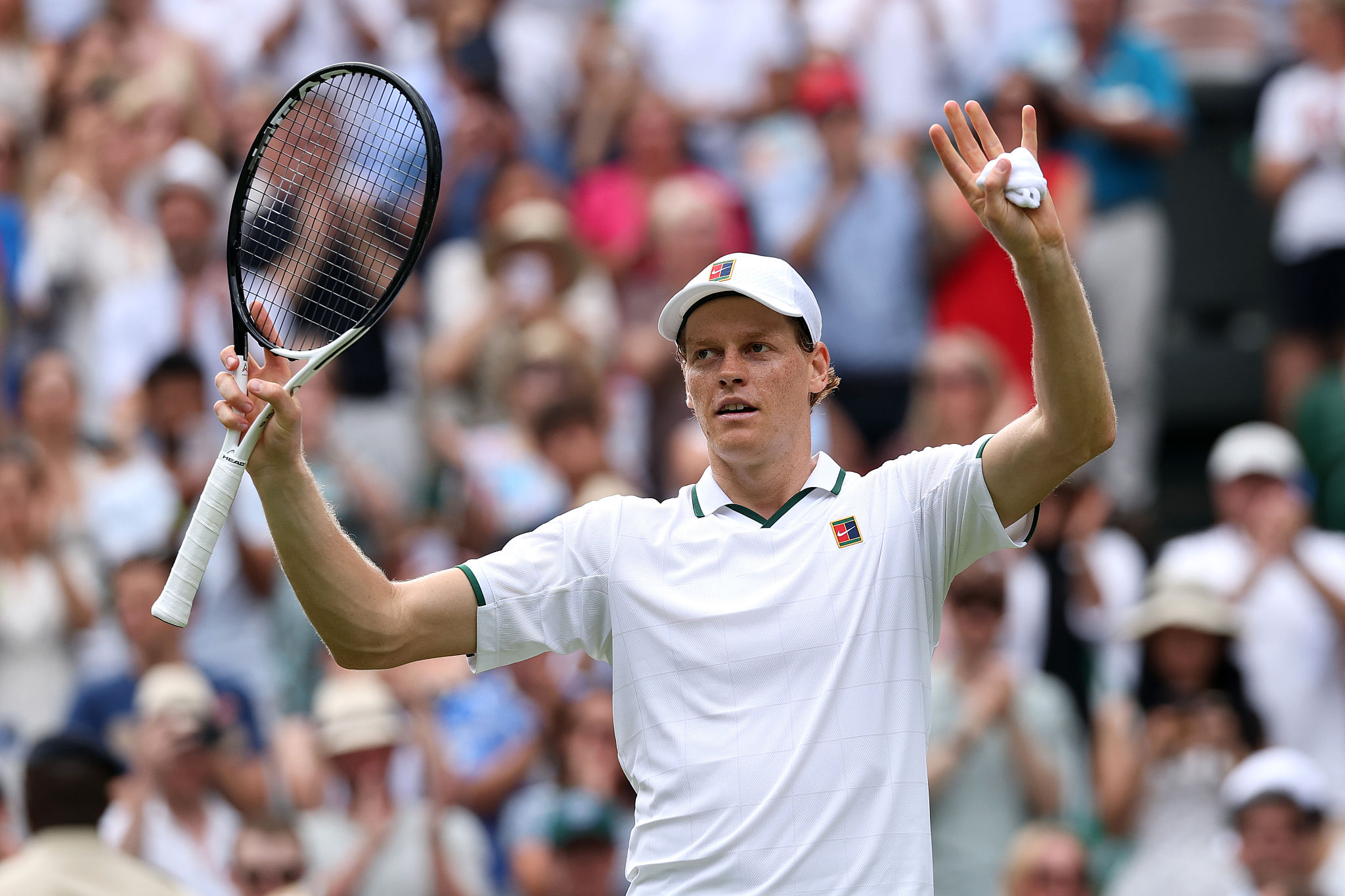 Wimbledon, Sinner supera Borges in tre set e avanza al terzo turno
