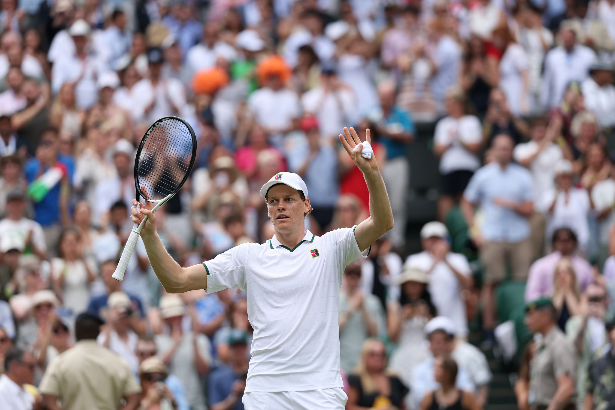 Wimbledon, Sinner-Struff è in equilibrio: avvio combattuto nei quarti di finale