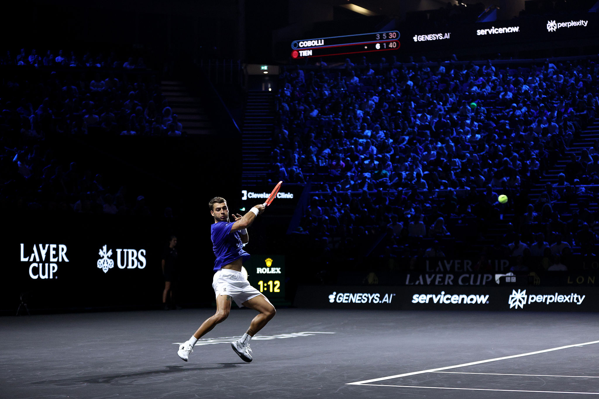 Laver Cup, Cobolli cede a Tien e il Team World pareggia