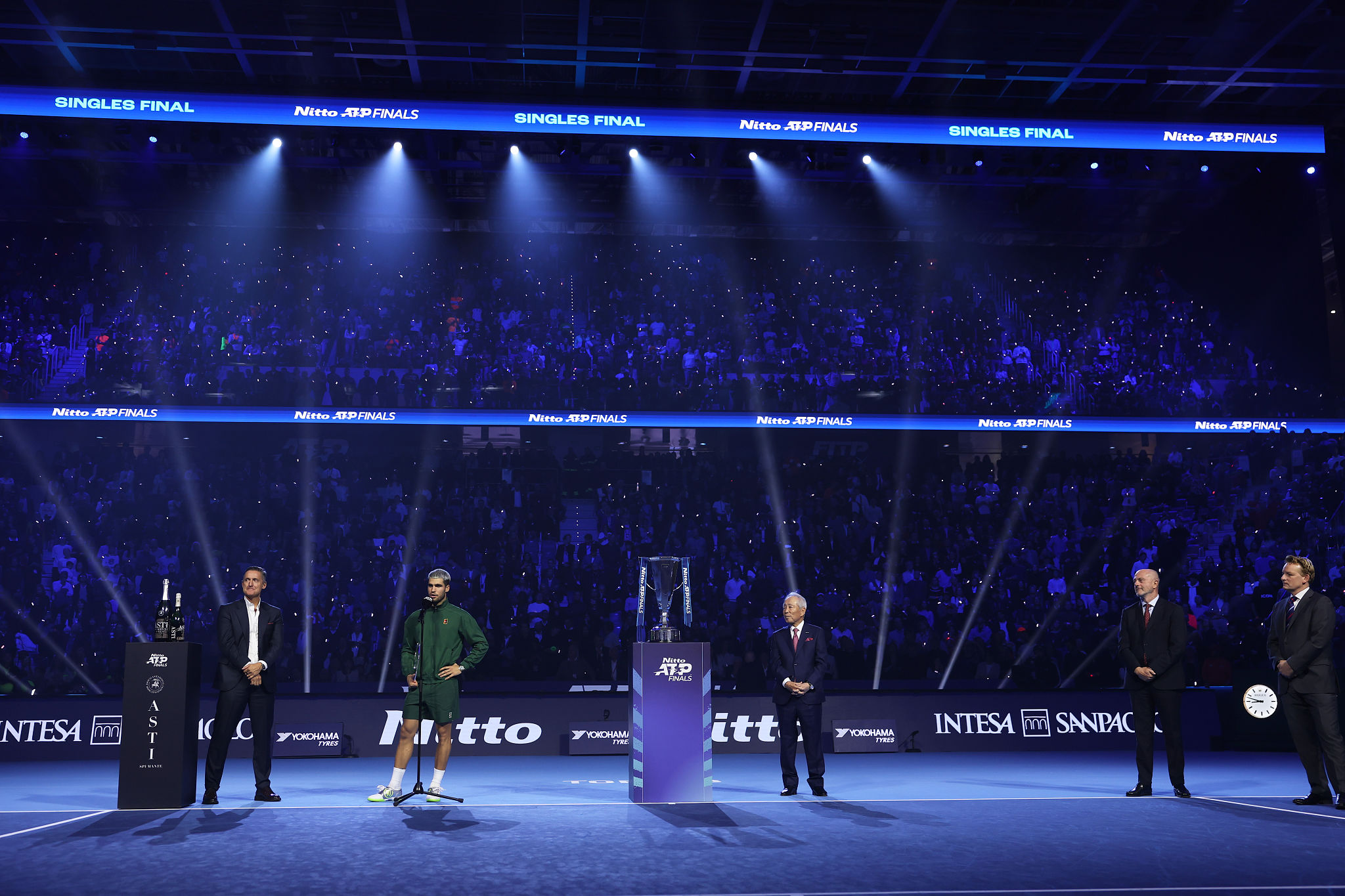 Atp Finals, Torino si anima con talk, gusto e videomapping
